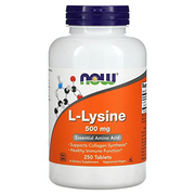 Now Foods Lysine 500MG Tablets, 250 CT
