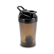 oliveware Smart and Fit Black Gym Shaker with 100% Leal Proof Guarantee, BPA Free Plastic, Ideal for Protein, Set of 1-500 ml