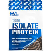 Evlution Nutrition 100% Isolate, Whey Isolate Protein Powder, 25 G of Fast Absorbing Protein, No Sugar Added, Low-Carb, Gluten-Free (Double Rich Chocolate, 1 LB)