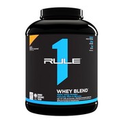Rule 1 R1 Whey Blend, Lightly Salted Caramel - 5.02 lbs Powder - 24g Whey Concentrates, Isolates & Hydrolysates with Naturally Occurring EAAs & BCAAs - 68 Servings