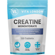 Creatine Monohydrate 2000mg Vegan Strength Muscle Growth 120 - 360 Tablets