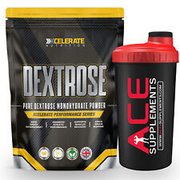 XCelerate Nutrition Pure Dextrose Powder 1kg 2kg 5kg Glucose Energy Carbohydrate