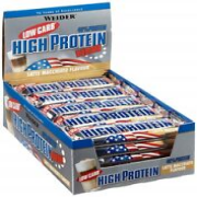 Weider 40% Low Carb High Protein Bar 24 bars (50g) 3 Flavors | Milk Whey Protein