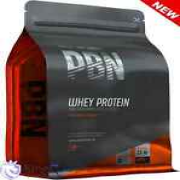 PBN Premium Body Nutrition Whey Protein 1kg Strawberry, new improved flavor New