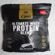 Healthspan Elite All Blacks Ultimate Whey Protein Blend 750g Strawberry BB 03/24