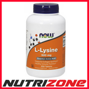 NOW Foods L-Lysine 500mg - 250 tablets