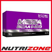 SciTec Mega BCAA 1400 Essential Amino Acids Formula - 120 caps