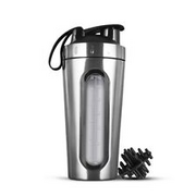 Shaker Bottles for Protein Mixes Stainless Steel Protein Shaker Not Stays5500