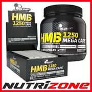 OLIMP HMB Mega Caps 1250 mg Anticatabolic Formula Lean Muscles - 120 Capsules