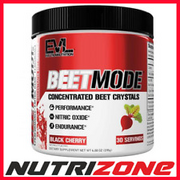 EVLution Nutrition BeetMode Nitric Oxide Performance Boost, Black Cherry - 195g
