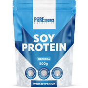 PSN Soy Protein Isolate Flavoured |Natural All Size - Vegan Protein Lactose Free