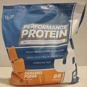 Trained By JP Performance Protein (2 kg) Caramel Fudge - Damaged