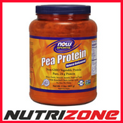 NOW Foods Pea Protein with Amino Acids Leucine Valine, Unflavored - 907g