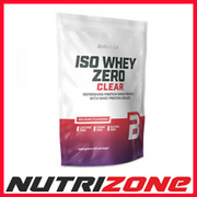 BioTech USA Iso Whey Zero Clear Protein Drink Powder, Red Berry - 1000g
