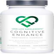Cognitive Enhance Nootropic by LLS | 180 Capsules - 30 Servings | Creatine