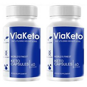 ViaKeto Weight Loss Supplement 2X 60 Capsules