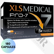XLS Medical Pro-7 Capsules Keto Diet | #1 Weight Loss Brand in Europe - 180 Caps