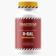 CrazyBulk D-BAL Muscle Builder Strength Gain Crazy Bulk - 90 Capsules FAST SHIP