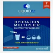 Liquid IV Hydration Multiplier -Electrolyte Powder Mix -Strawberry -£15