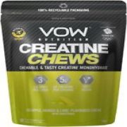 VOW Nutrition Creatine Chews Apple, Mango & Lime ,Sweetener 100 chews