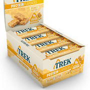 TREK High Protein Flapjack Peanut Butter - Gluten Free - Plant Based - Vegan - x