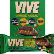 Vive Superchoc Chocolate Bar - Protein Packed, Lower Sugar, High Fibre, Vegan,