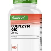 Q10 Coenzym á 250 mg - 120 Kapseln (V) - 100% Ubichinon - Natürlich + Piperin