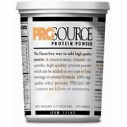 Protein Supplement ProSource Unflavored 9.7 oz. Tub Powder Count of 6 By Prosour