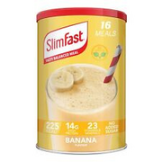 SlimFast Healthy Balanced Meal Shake,Banana Flavour,16 Servings, 584 g Pack Of 1