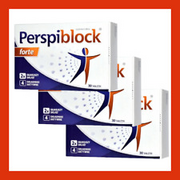 PerspiBlock Forte 30/60/90 tabletten Schwitzen Salbei Übermäßiges Nessel