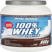 Body Attack 100 % Whey Protein – 900 g (33,22 EUR/kg)