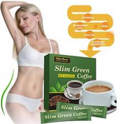 Slim Green Coffee mit Ganoderma Control Weight Detox Tea Loss Tea Wss
