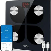 RENPHO Körperfettwaage, Bluetooth Personenwaage USB Körperanalysewaage