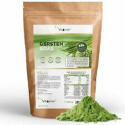GERSTENGRAS 2,2kg / 2200g - Junges Gerstengras-Pulver - Premium Qualität Vegan