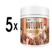 (2500 g, 19,35 EUR/1Kg) 5 x (Allnutrition Nutlove, Choco Hazelnut - 500g)