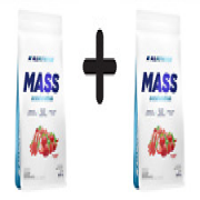 (6000 g, 13,87 EUR/1Kg) 2 x (Allnutrition Mass Acceleration, Strawberry - 3000g