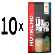 (4000 g, 36,62 EUR/1Kg) 10 x (Nutrend 100% Whey Protein, White Chocolate + Coco
