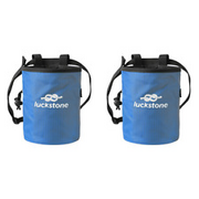 Waterproof Magnesium Powder Bag for Bouldering Weightlifting Gymnastics (Blue)