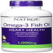 Natrol 1000 mg Omega 3 Fischöl Softgel – 150 pro Packung