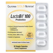 LactoBif 100 Probiotics, Probiotika, 100 Milliarden KBE, 30 vegetarische Kapseln