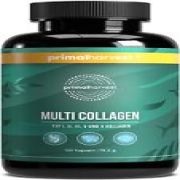 Primal Harvest ® Multi-Collagen - 120 Kollagen Kapseln hochdosiert- Premium