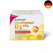 EUNOVA DuoProtect D3 + K2 4000 I.E. - Nahrungsergänzungsmittel für gesunde K