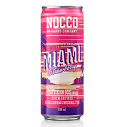 NOCCO BCAA DRINK | Miami Strawberry | inkl. Pfand | ohne Zucker | 105 mg Koffein