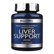 (201,31 EUR/kg) Scitec Nutrition Liver Support 80 Kapseln Dose MHD 01/24
