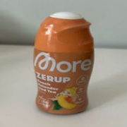 More Nutrition - Zerup - Peach Holunder Iced Tea - 65 ml - Vegan - Ungeöffnet