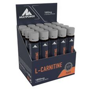 Multipower L-Carnitin Liquid, 20 x 25 ml Ampullen, Peach