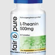 fair & pure L-Theanin (500 mg), 60 Tabletten Dose
