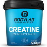 Bodylab24 Creatine Powder 500G, Reines Creatin Monohydrat Pulver, Hochdosiertes