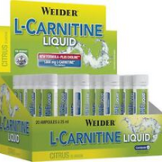 Joe Weider L-Carnitine Liquid, 20 x 25 ml Ampullen (Geschmack: Citrus)