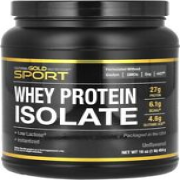 California Gold Nutrition, Sport, Whey Protein Isolate, geschmacksneutral, 454 g